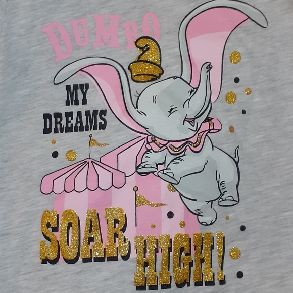 $5 ADD ON Disney Dumbo 4T Tshirt - Picture 2 of 3